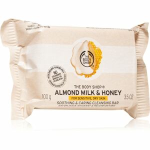 The Body Shop Milk&Honey krémové mýdlo pro suchou a citlivou pokožku 100 g