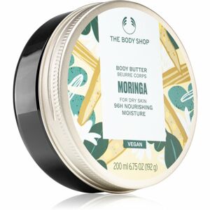 The Body Shop Moringa tělové máslo pro suchou pokožku 200 ml