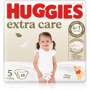Huggies Extra Care Size 5 jednorázové pleny 11-25 kg 28 ks