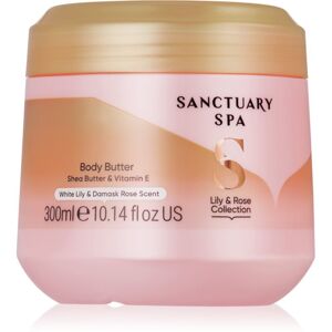 Sanctuary Spa Lily & Rose hluboce hydratační tělové máslo 300 ml