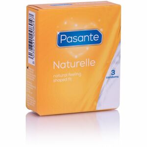 Pasante Naturelle kondomy 3 ks