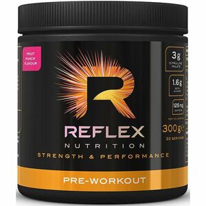 Reflex Nutrition Pre-Workout podpora sportovního výkonu 300 g