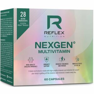 Reflex Nutrition Nexgen® komplexní multivitamín s minerály 60 ks