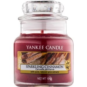 Yankee Candle Sparkling Cinnamon vonná svíčka Classic velká 104 g