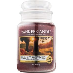 Yankee Candle Warm Autumn Evening vonná svíčka 623 g Classic velká