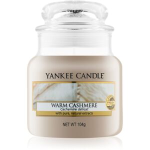 Yankee Candle Warm Cashmere vonná svíčka 104 g Classic malá
