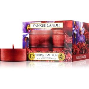 Yankee Candle Vibrant Saffron čajová svíčka 12 ks