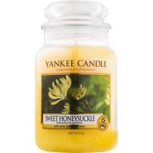 Yankee Candle Sweet Honeysuckle vonná svíčka 623 g Classic velká