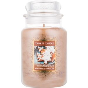 Yankee Candle Iced Gingerbread vonná svíčka 623 g Classic velká