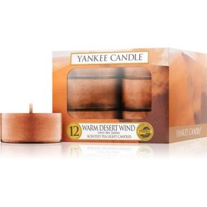 Yankee Candle Warm Desert Wind čajová svíčka 12 x 9,8 g