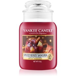 Yankee Candle Spiced Berry Sangria vonná svíčka 623 g Classic velká