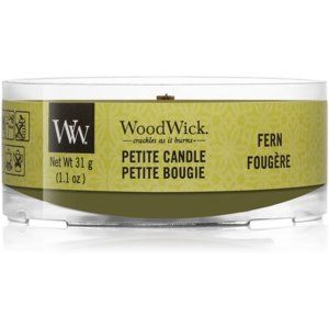 Woodwick Fern votivní svíčka s dřevěným knotem 31 g