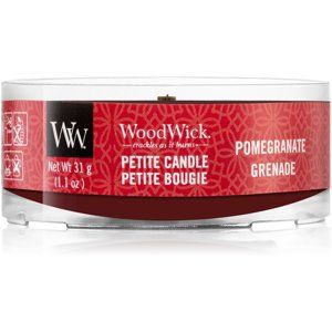 Woodwick Pomegranate votivní svíčka s dřevěným knotem 31 g