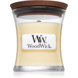 Woodwick Lemongrass & Lily vonná svíčka s dřevěným knotem 85 g