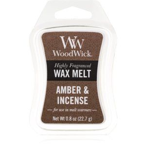 Woodwick Amber & Incense vosk do aromalampy 22,7 g