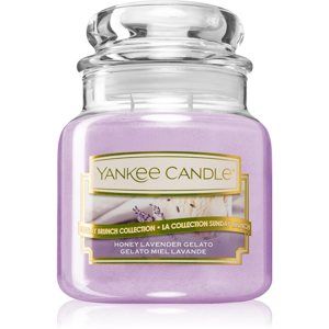 Yankee Candle Honey Lavender Gelato vonná svíčka Classic malá