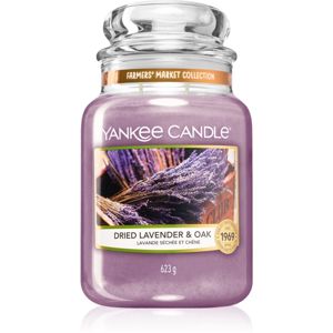 Yankee Candle Dried Lavender & Oak vonná svíčka Classic velká 623 g