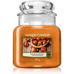 Yankee Candle Golden Chestnut vonná svíčka Classic střední 411 g