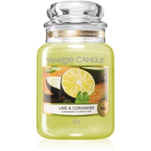 Yankee Candle Lime & Coriander vonná svíčka 623 g
