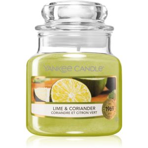 Yankee Candle Lime & Coriander vonná svíčka 104 g
