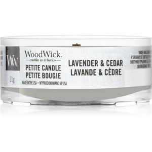 Woodwick Lavender & Cedar votivní svíčka 31 g