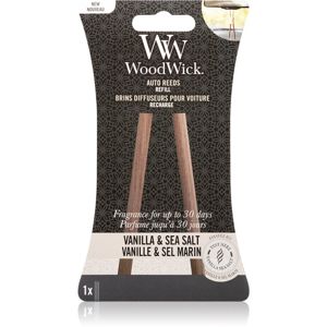 Woodwick Vanilla & Sea Salt vůně do auta náhradní náplň 1 ks