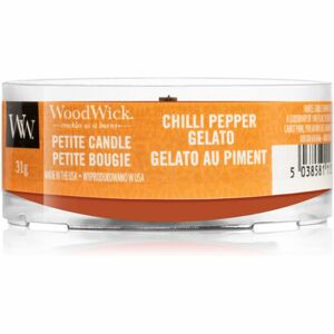 Woodwick Chilli Pepper Gelato votivní svíčka s dřevěným knotem 31 g