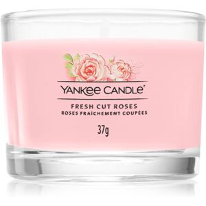 Yankee Candle Fresh Cut Roses votivní svíčka Signature 37 g