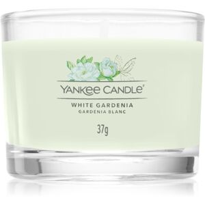 Yankee Candle White Gardenia votivní svíčka Signature 37 g