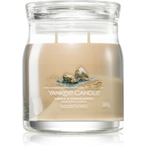 Yankee Candle Amber & Sandalwood vonná svíčka 368 g