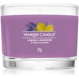 Yankee Candle Lemon Lavender votivní svíčka glass 37 g