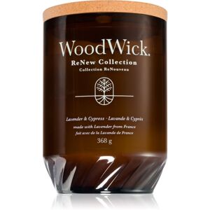 Woodwick Lavender & Cypress vonná svíčka 368 g