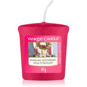 Yankee Candle Sparkling Winterberry votivní svíčka Signature 49 g