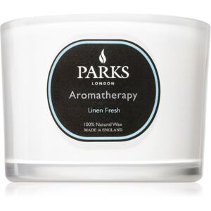 Parks London Aromatherapy Linen Fresh vonná svíčka 80 g