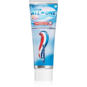 Aquafresh All In One Protection Original zubní pasta pro kompletní ochranu zubů 75 ml