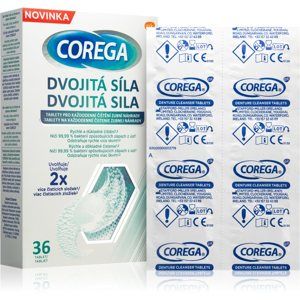 Corega Tabs čisticí tablety pro snímatelná rovnátka a zubní náhrady 36 ks