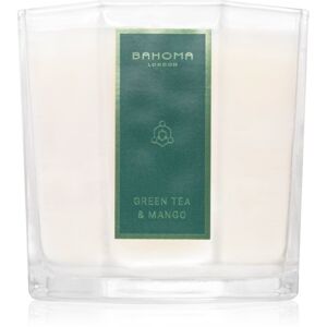 Bahoma London Octagon Collection Green Tea & Mango vonná svíčka 180 g