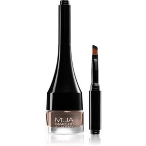 MUA Makeup Academy Brow Define gel na obočí odstín Dark Brown