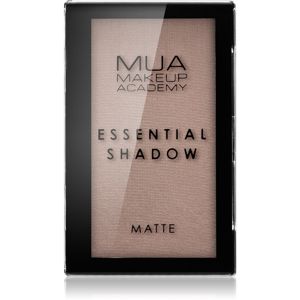 MUA Makeup Academy Essential matné oční stíny odstín Mushroom 2,4 g