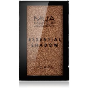 MUA Makeup Academy Essential perleťové oční stíny odstín Golden Honey 2,4 g