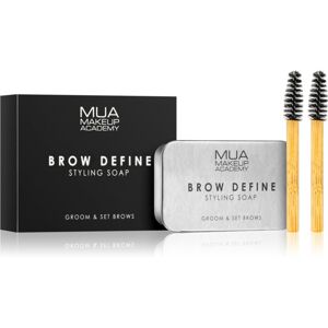MUA Makeup Academy Brow Define tuhé mýdlo na obočí 10 g