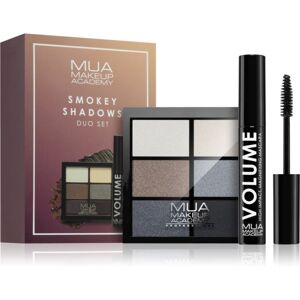 MUA Makeup Academy Duo Set Smokey Shadows dárková sada (pro kouřové líčení)