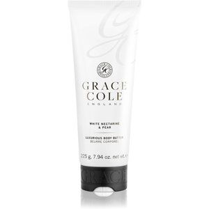 Grace Cole White Nectarine & Pear tělové máslo 225 g