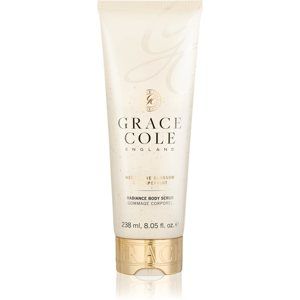 Grace Cole Nectarine Blossom & Grapefruit tělový peeling 238 ml