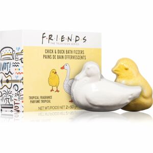 Friends Chick and Duck koupelová bomba 2x50 g