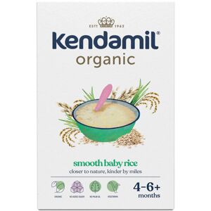 Kendamil Organic Smooth Baby Rice nemléčná rýžová kaše 120 g