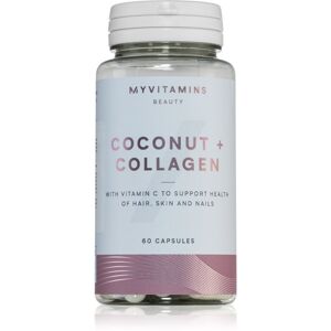 MyVitamins Beauty Coconut + Collagen kapsle pro rozjasnění pleti 60 cps