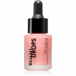 Rodial Blush Drops tekutá tvářenka a lesk na rty dodávající hydrataci a lesk odstín Frosted Pink 15 ml