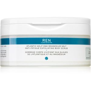 REN Atlantic Kelp And Magnesium Salt Anti-Fatigue Exfoliating Body Scrub energizující tělový peeling s hydratačním účinkem 150 ml
