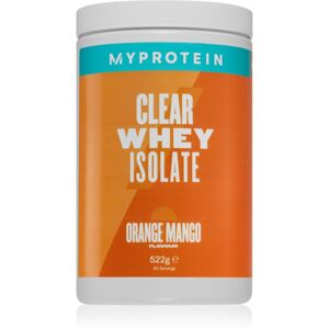 MyProtein Clear Whey Isolate syrovátkový proteinový hydrolyzát příchuť Orange & Mango 522 g